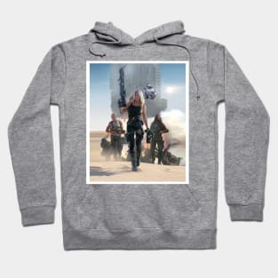 Rogue Warrior Robot Fighter Classic Poster Hoodie